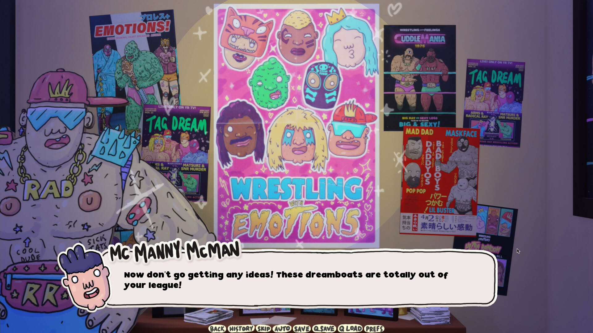 Screenshot for Wrestling With Emotions: New Kid on the Block
