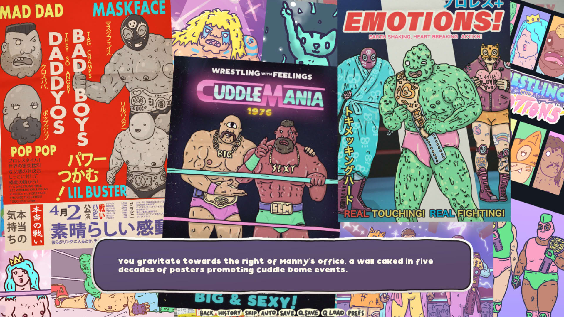Screenshot for Wrestling With Emotions: New Kid on the Block