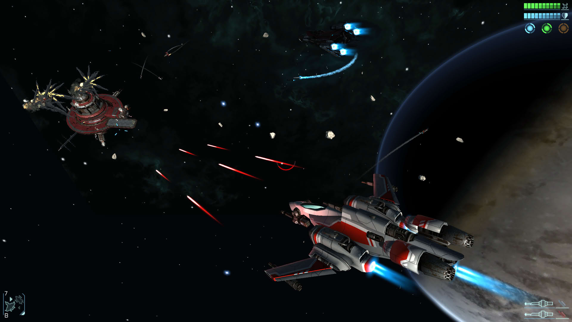 Screenshot for Space Commander: War and Trade