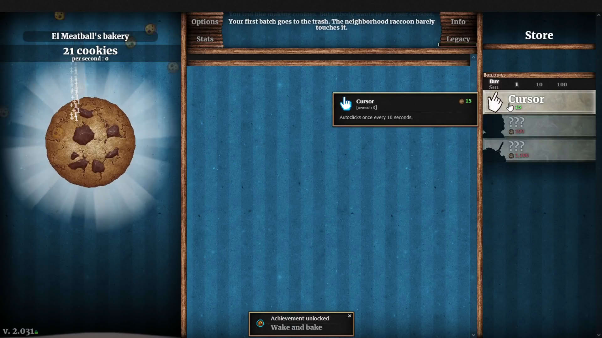 Screenshot for Cookie Clicker