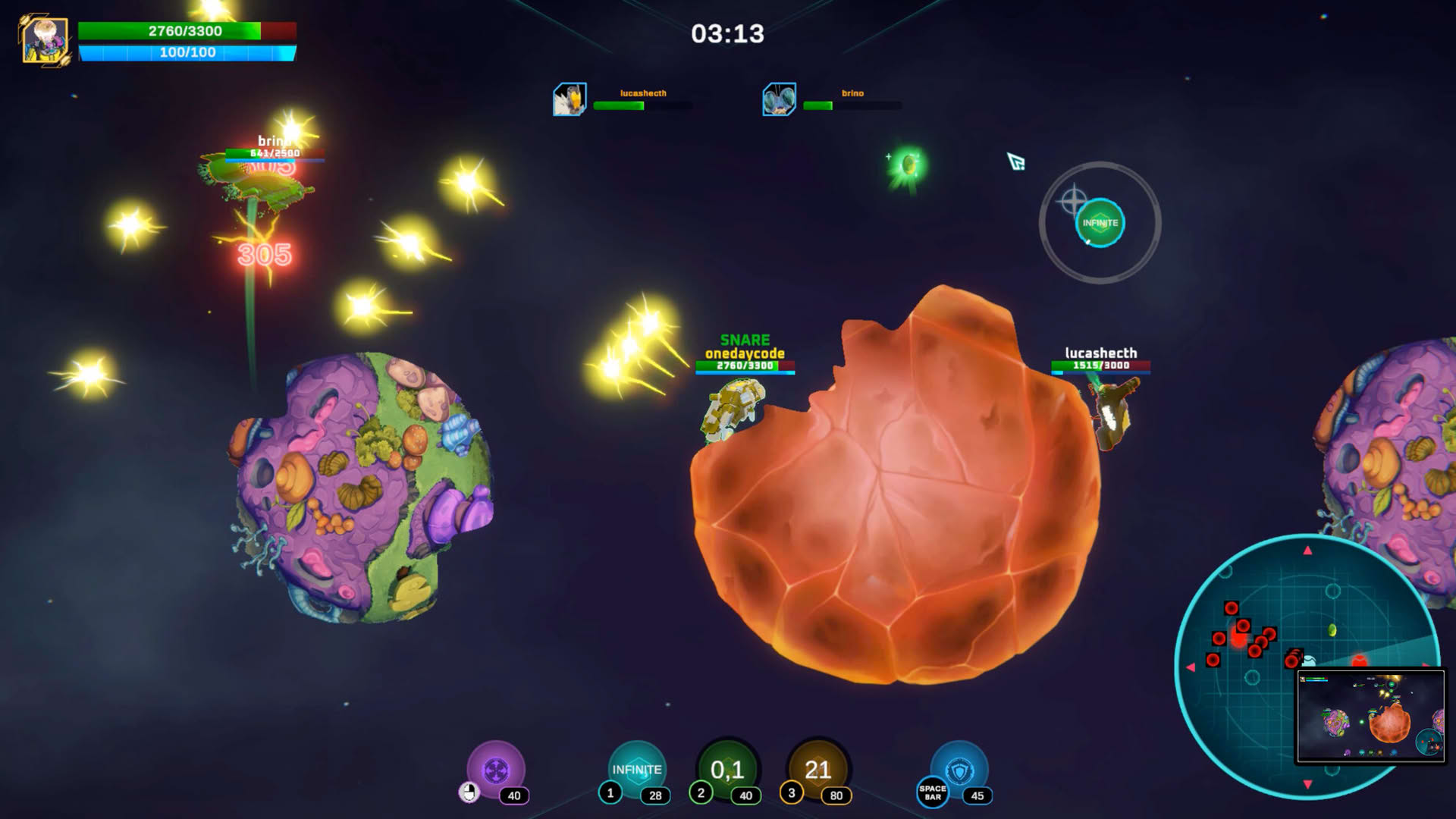 Screenshot for Gravity Blasters