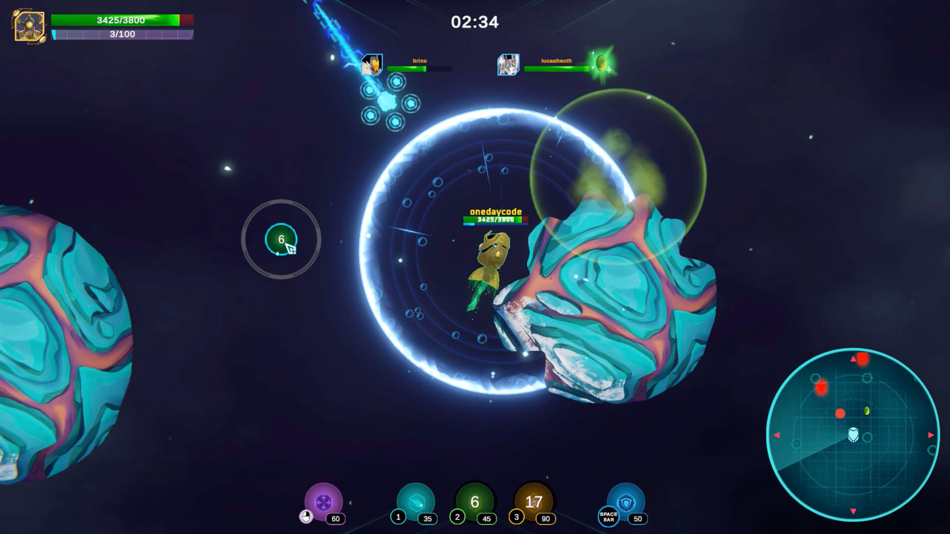 Screenshot for Gravity Blasters