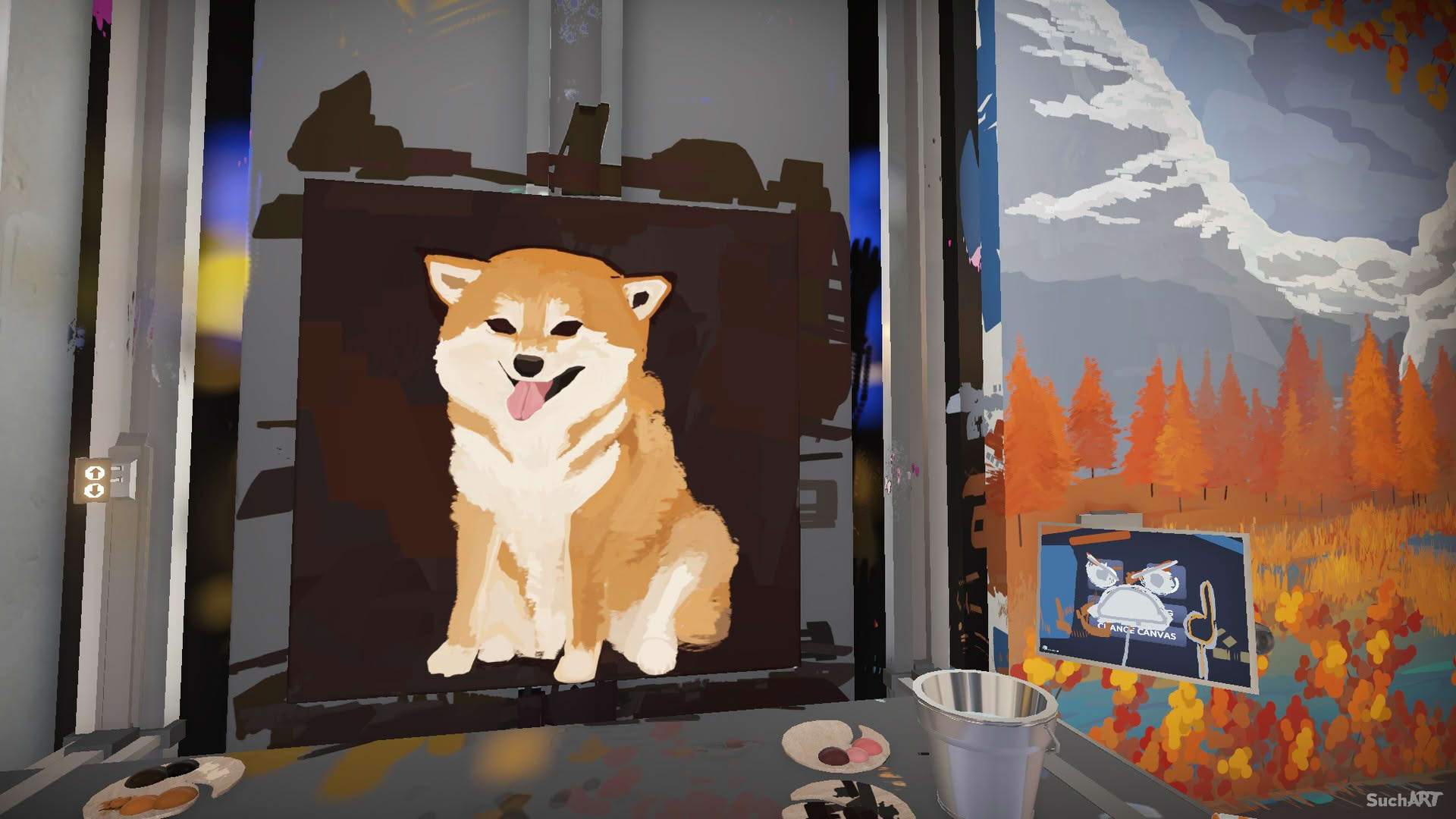 Screenshot for SuchArt: Genius Artist Simulator
