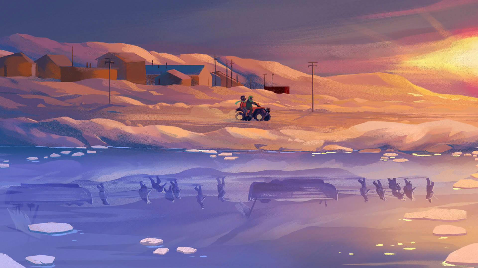 Screenshot for Inua: A Story in Ice and Time