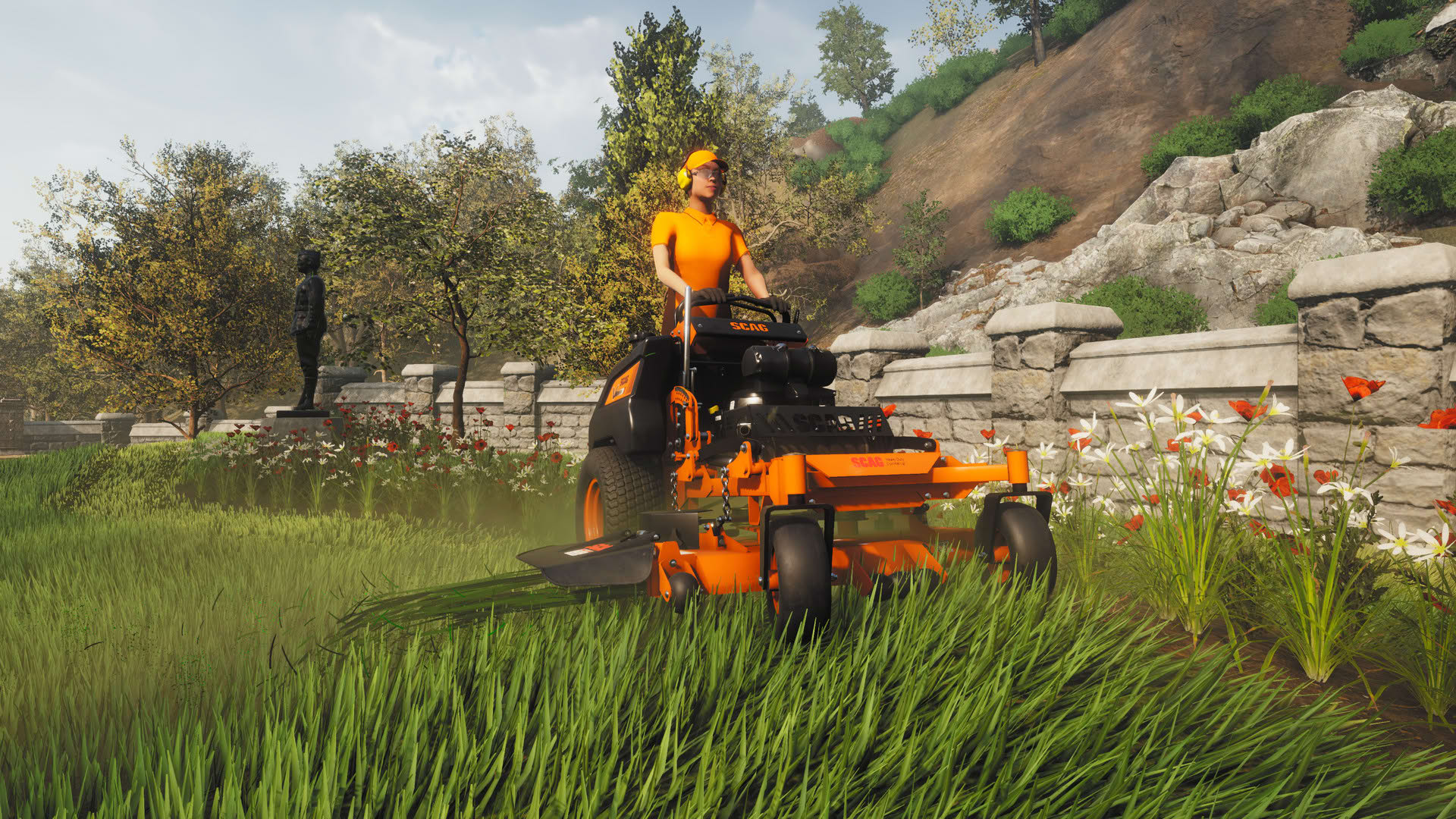 Screenshot for Lawn Mowing Simulator