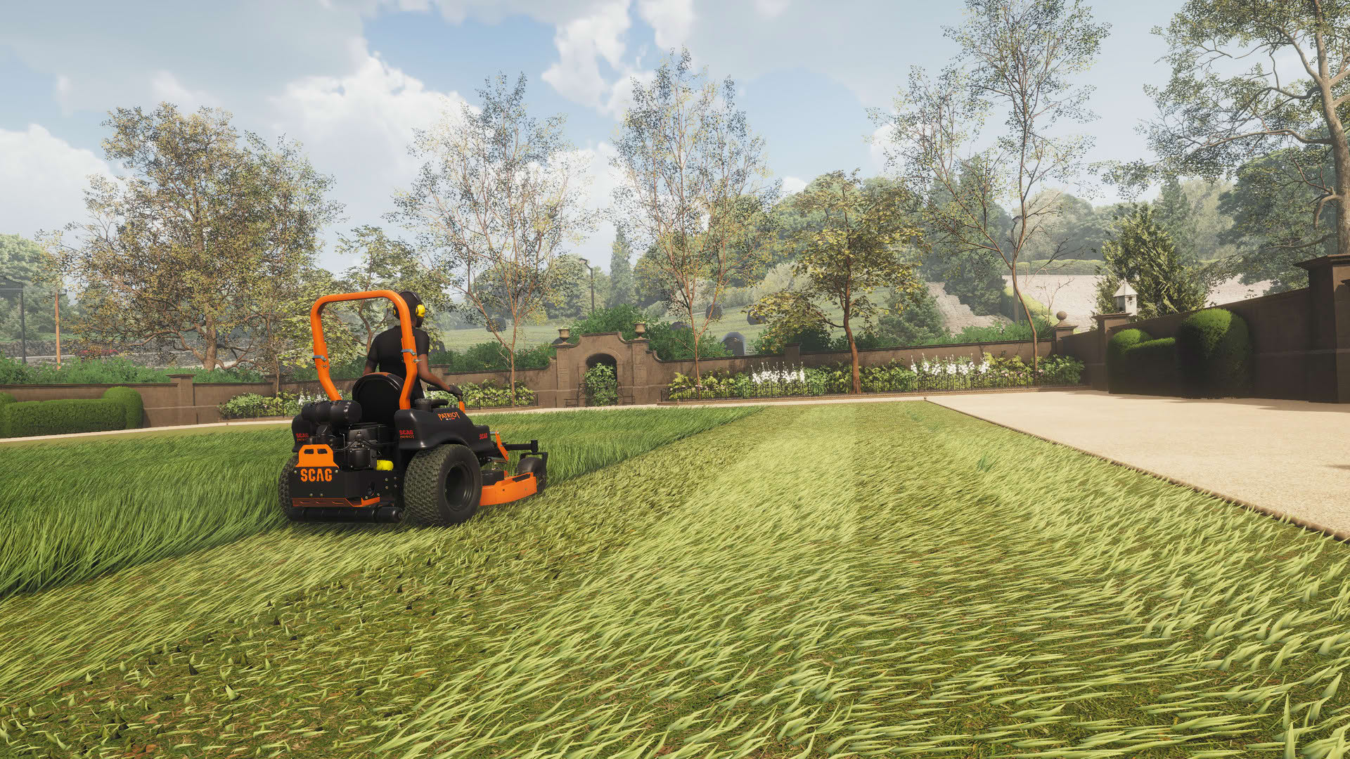 Screenshot for Lawn Mowing Simulator