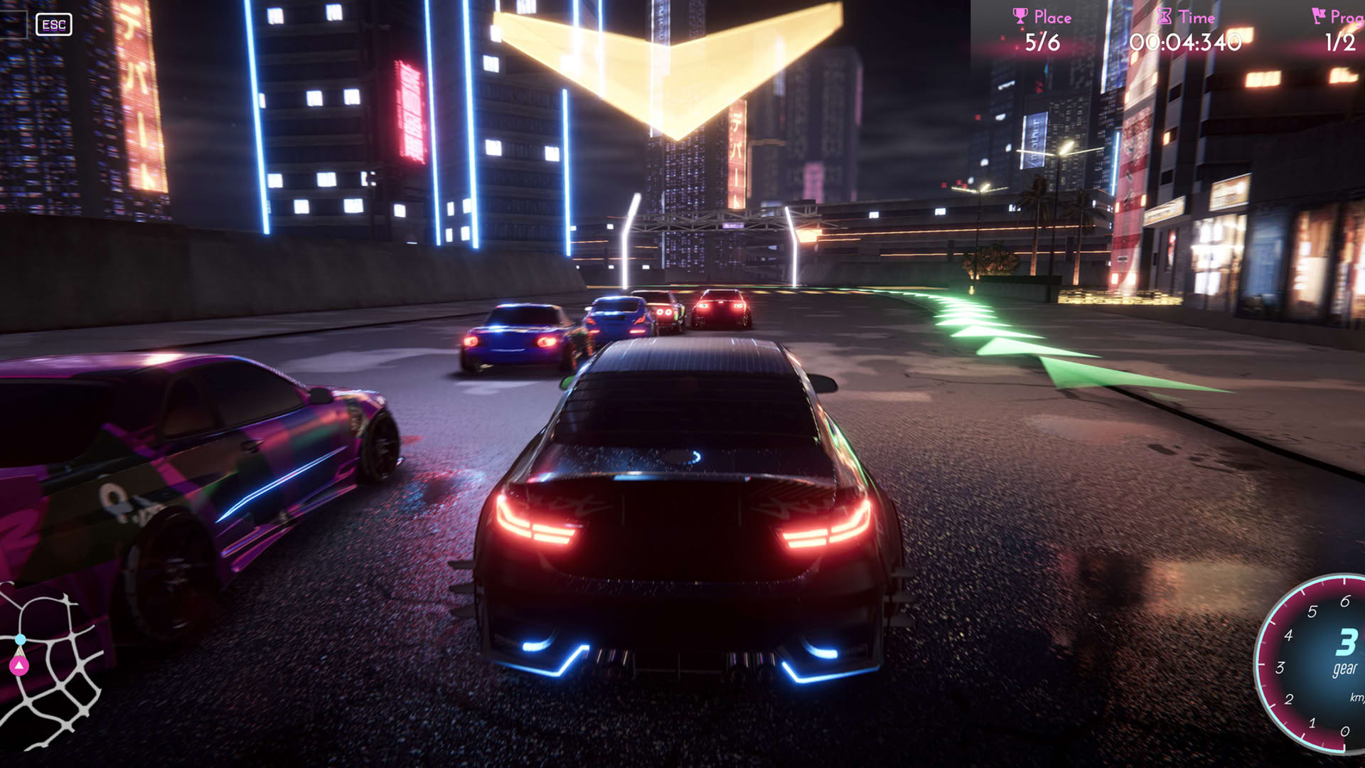 Screenshot for CrashMetal: Cyberpunk