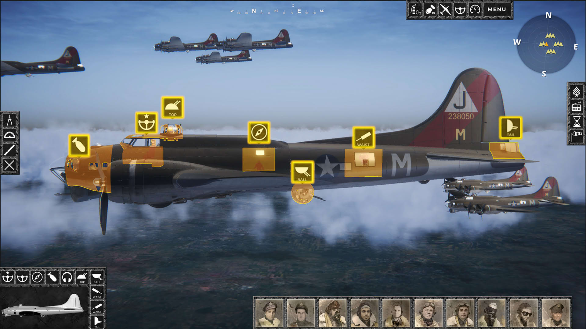 Screenshot for B-17 Squadron
