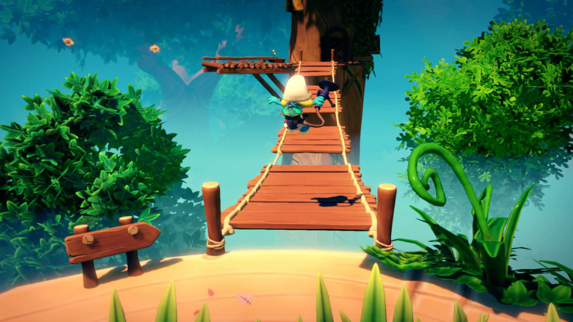 Screenshot for The Smurfs: Mission Vileaf