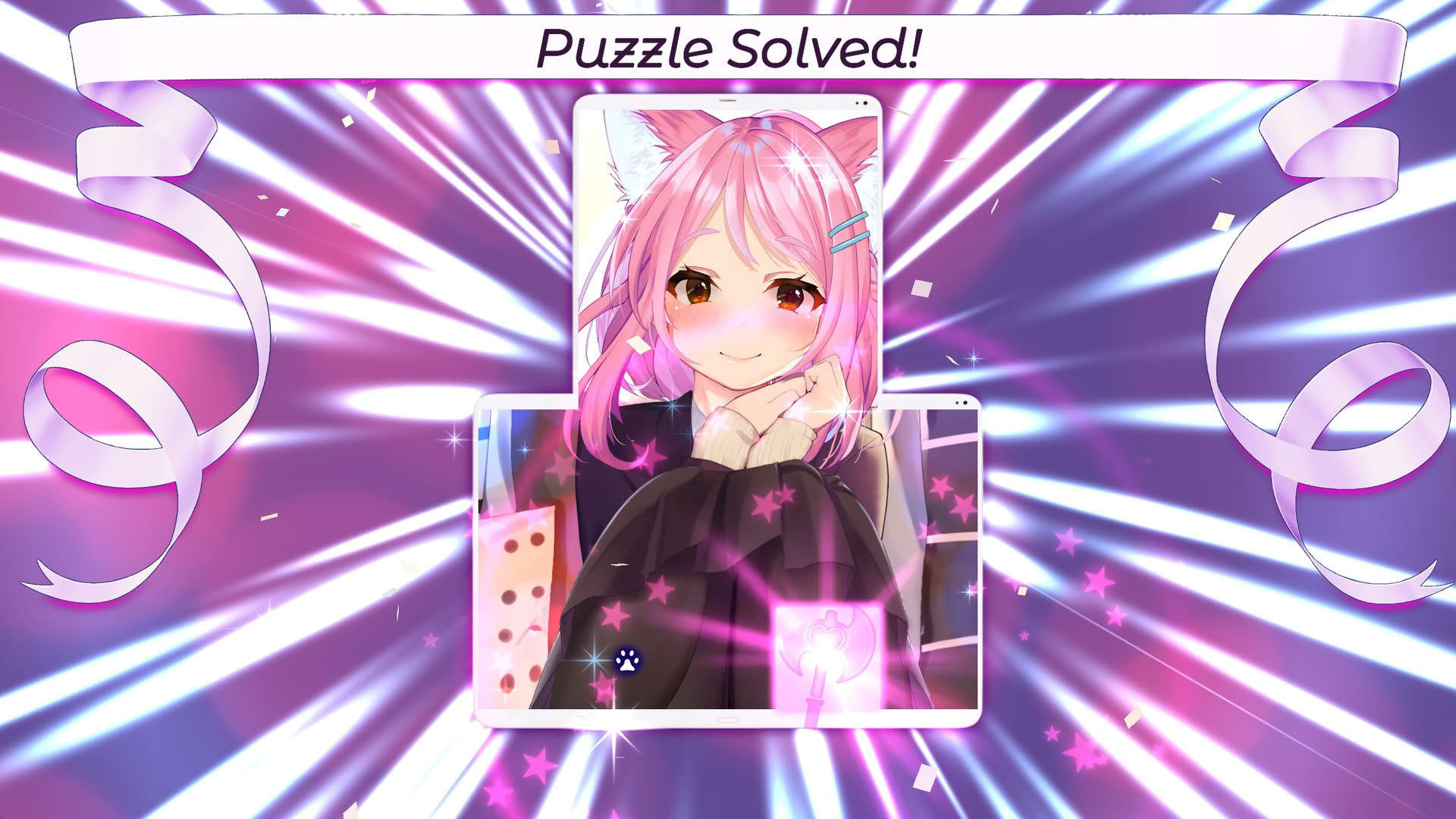 Screenshot for Mosaique Neko Waifus 4