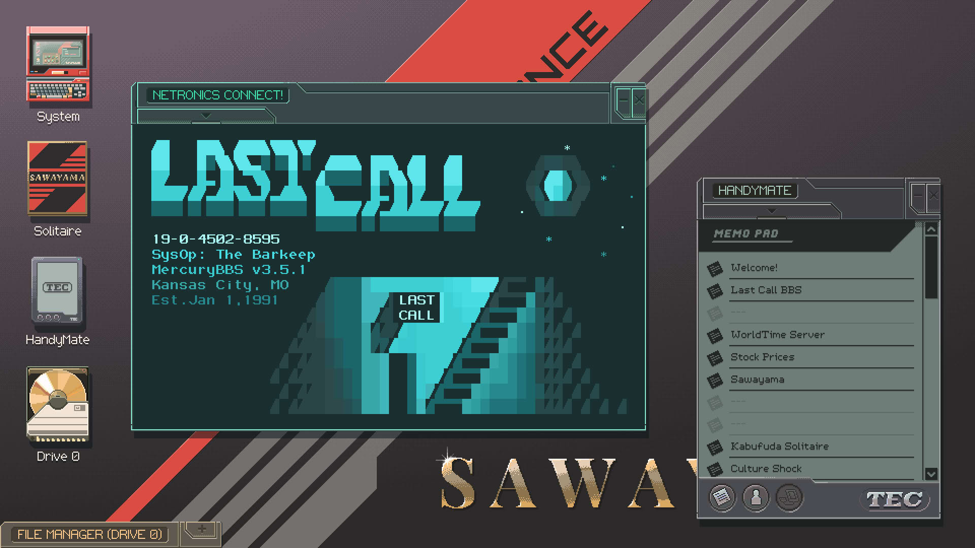 Screenshot for Last Call BBS