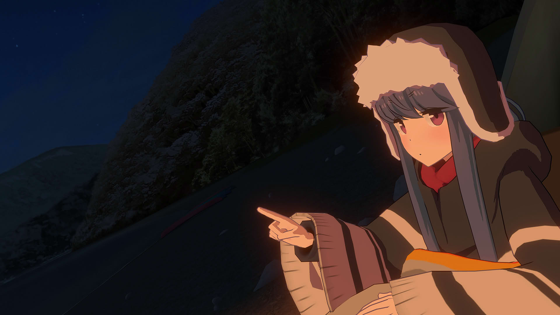 Screenshot for Laid-Back Camp: Virtual - Lake Motosu