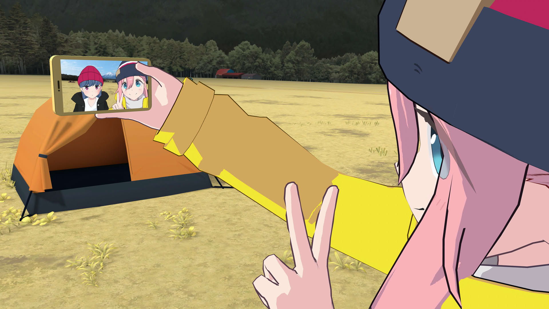 Screenshot for Laid-Back Camp: Virtual - Fumoto Campsite