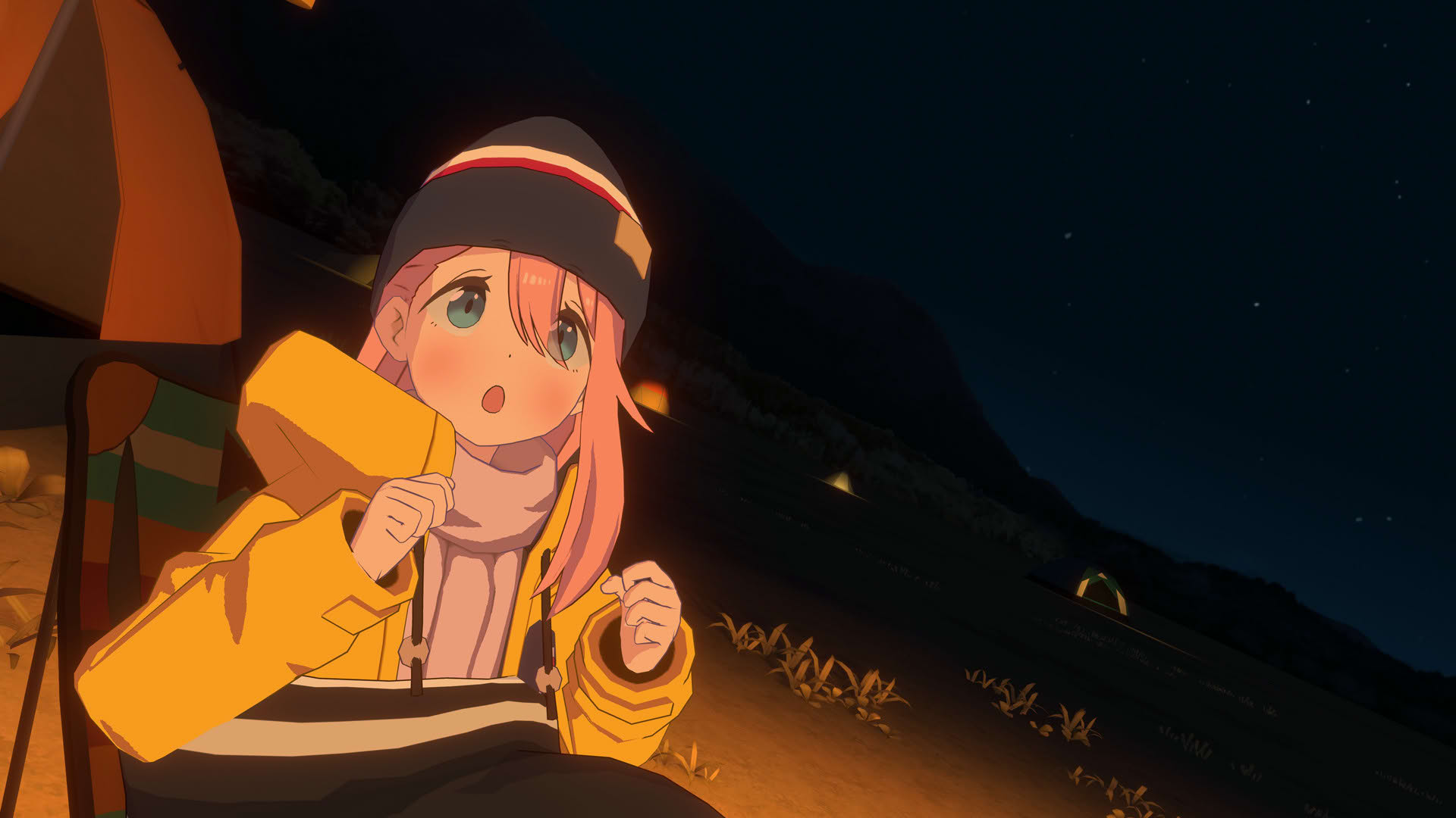 Screenshot for Laid-Back Camp: Virtual - Fumoto Campsite