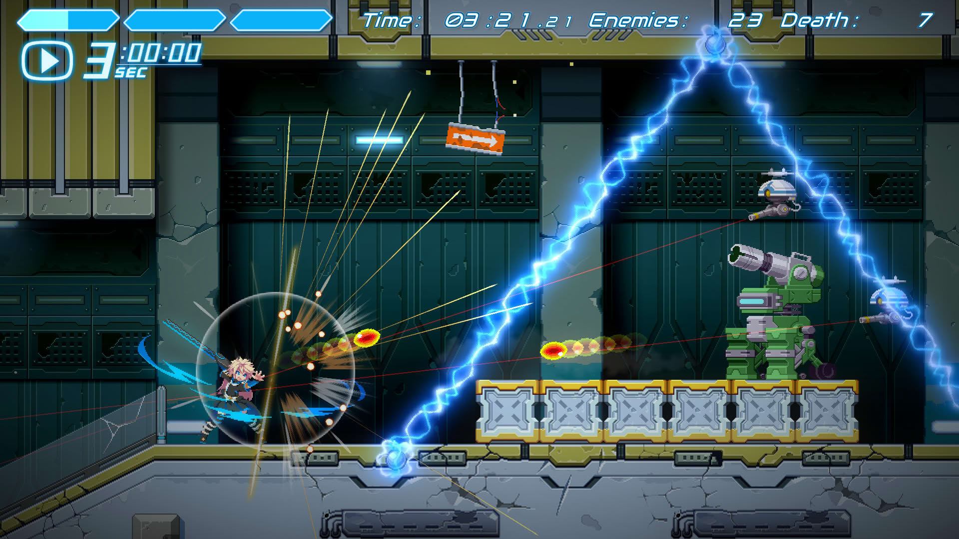 Screenshot for Cogen: Sword of Rewind