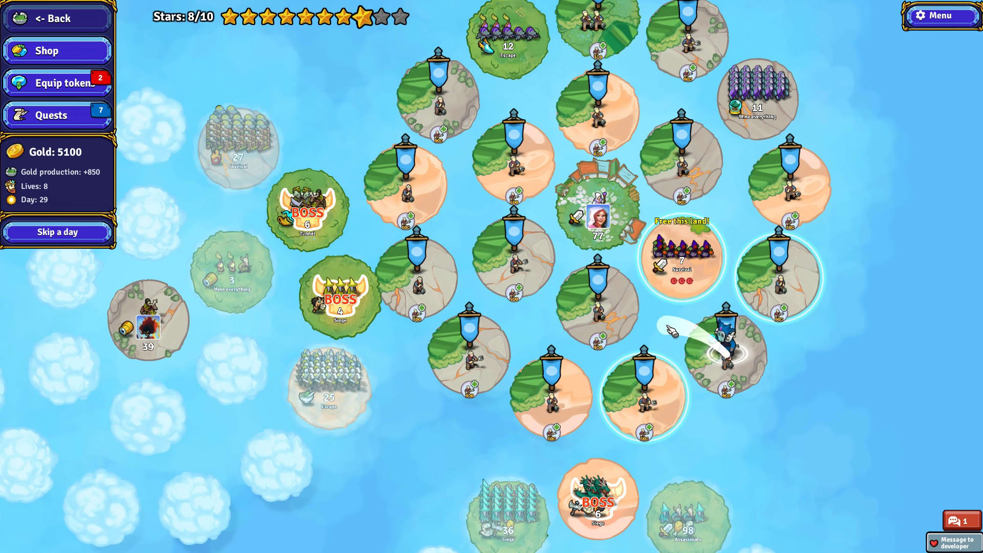 Screenshot for Circle Empires Tactics