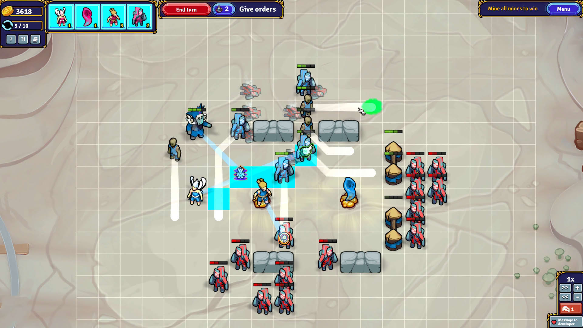Screenshot for Circle Empires Tactics