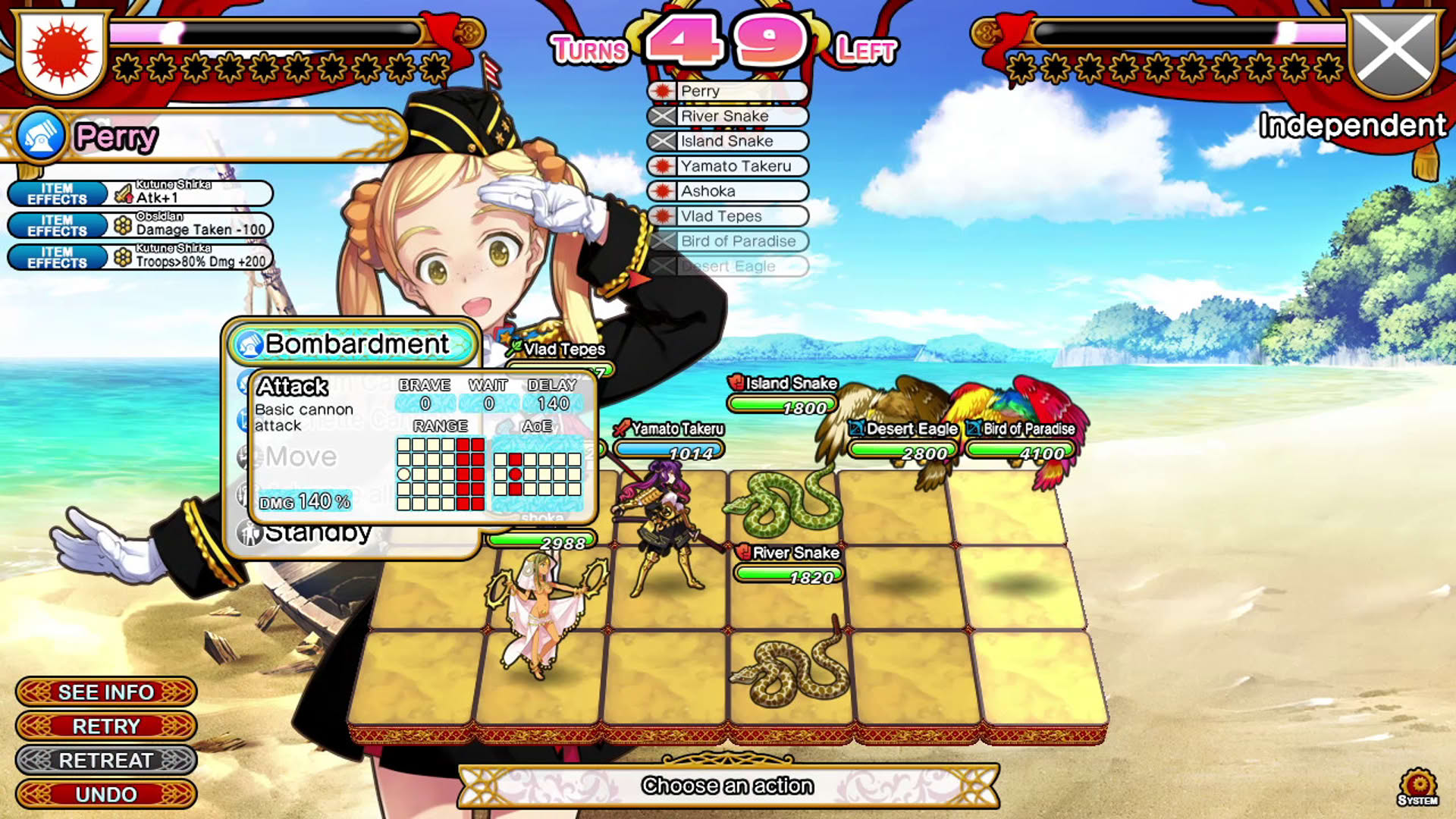 Screenshot for Eiyu Senki Gold: A New Conquest