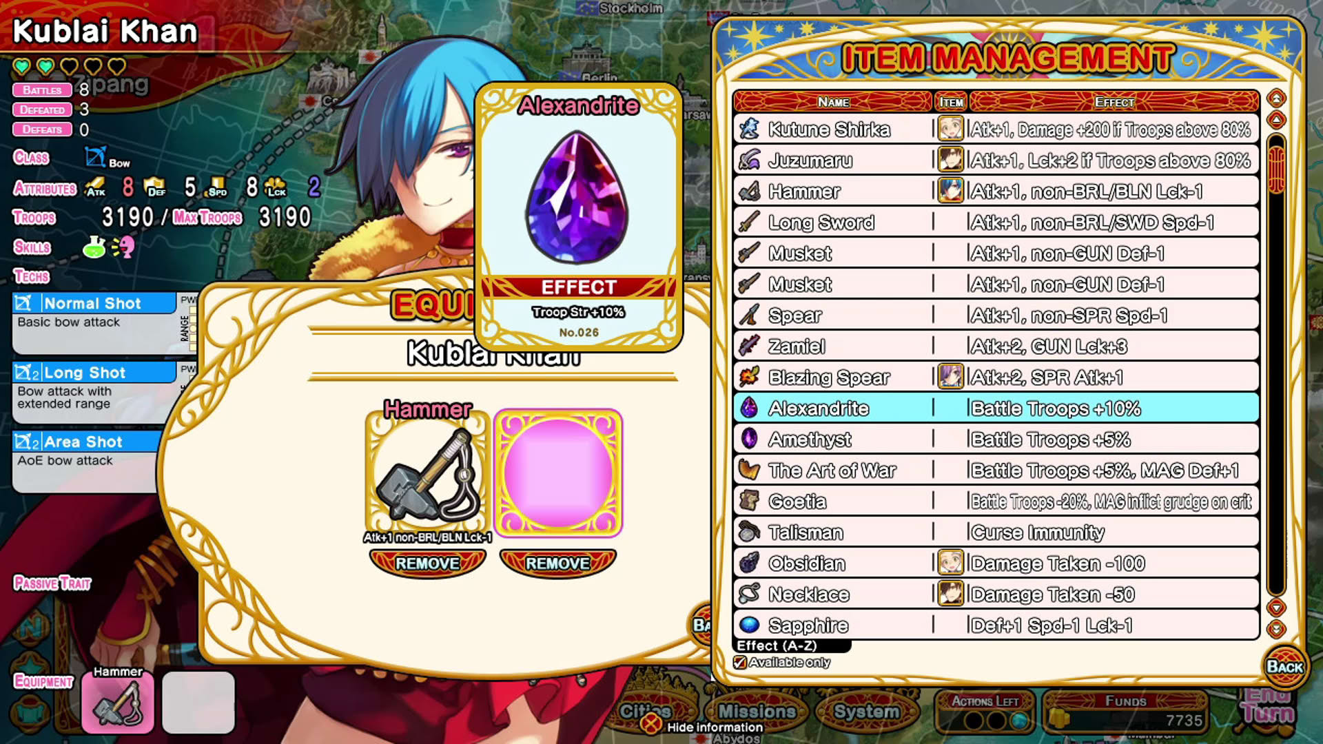 Screenshot for Eiyu Senki Gold: A New Conquest
