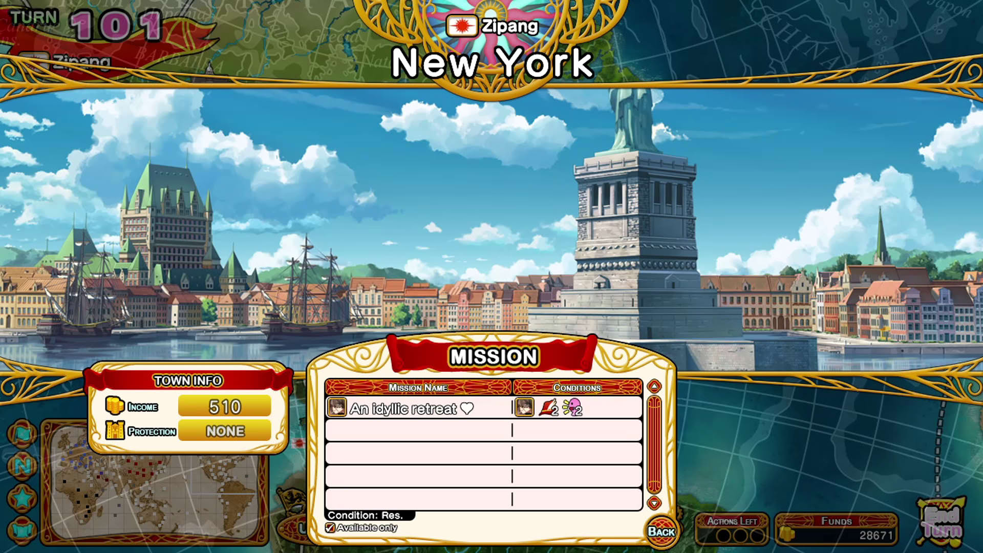 Screenshot for Eiyu Senki Gold: A New Conquest
