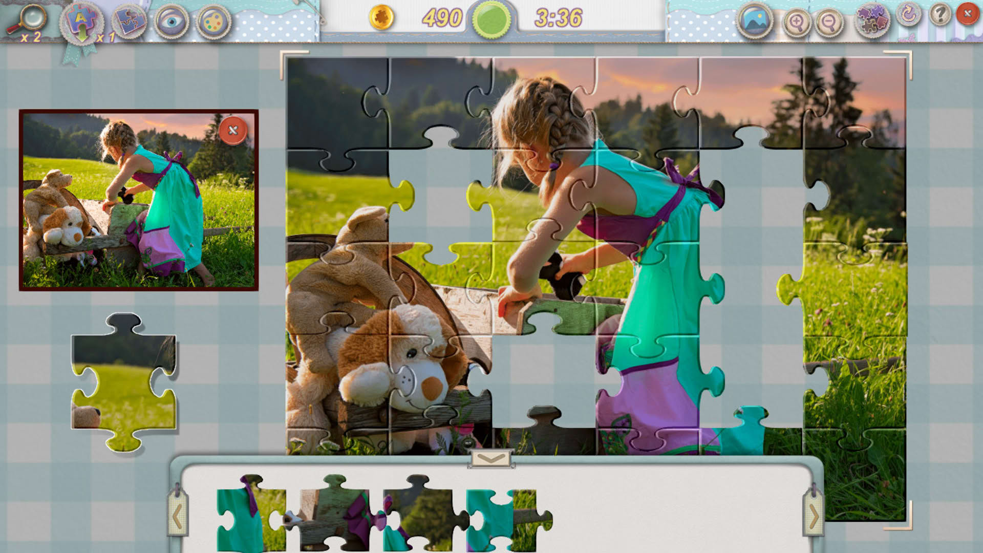 Screenshot for Jigsaw Pieces: Sweet Times