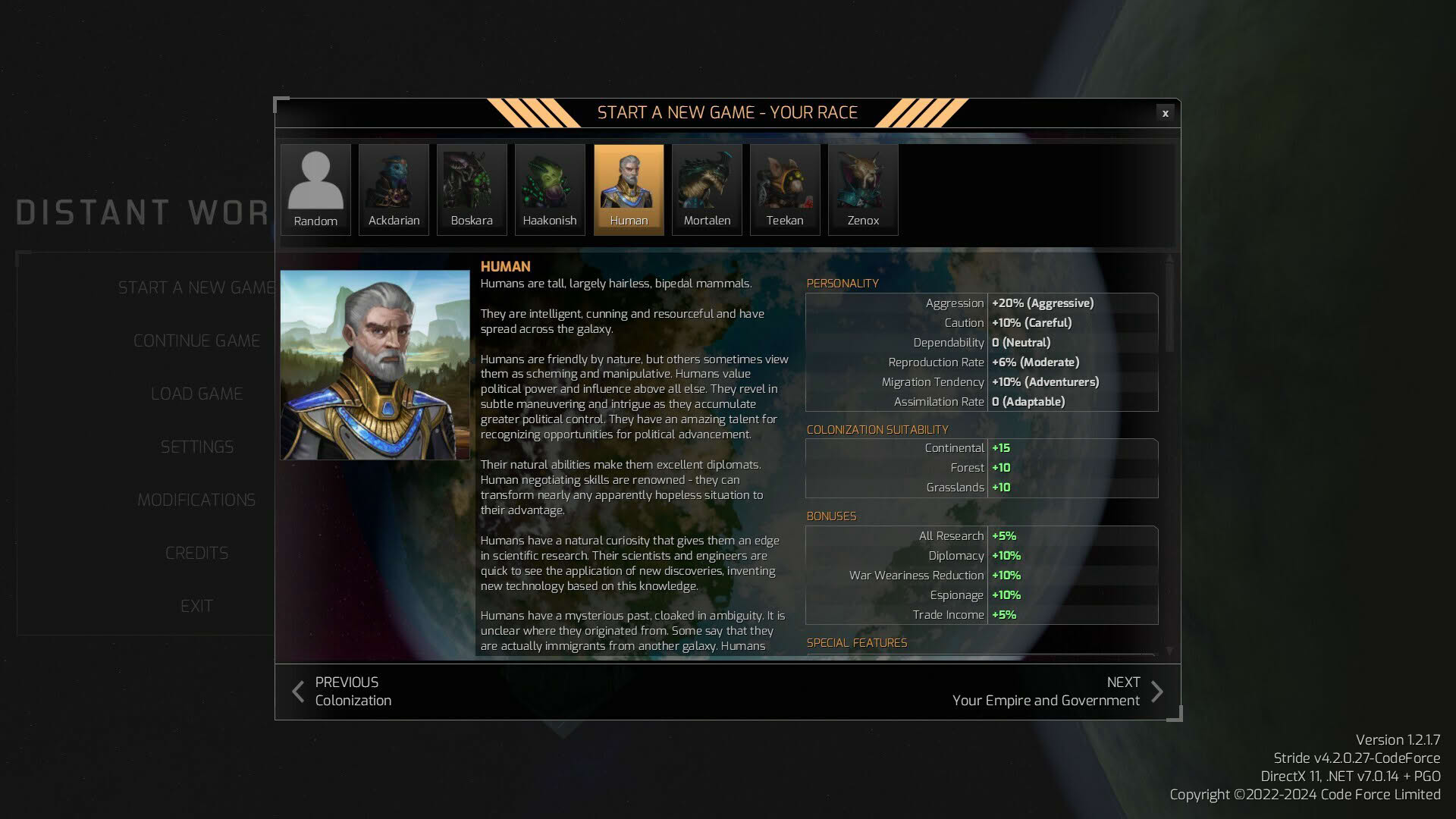 Screenshot for Distant Worlds 2
