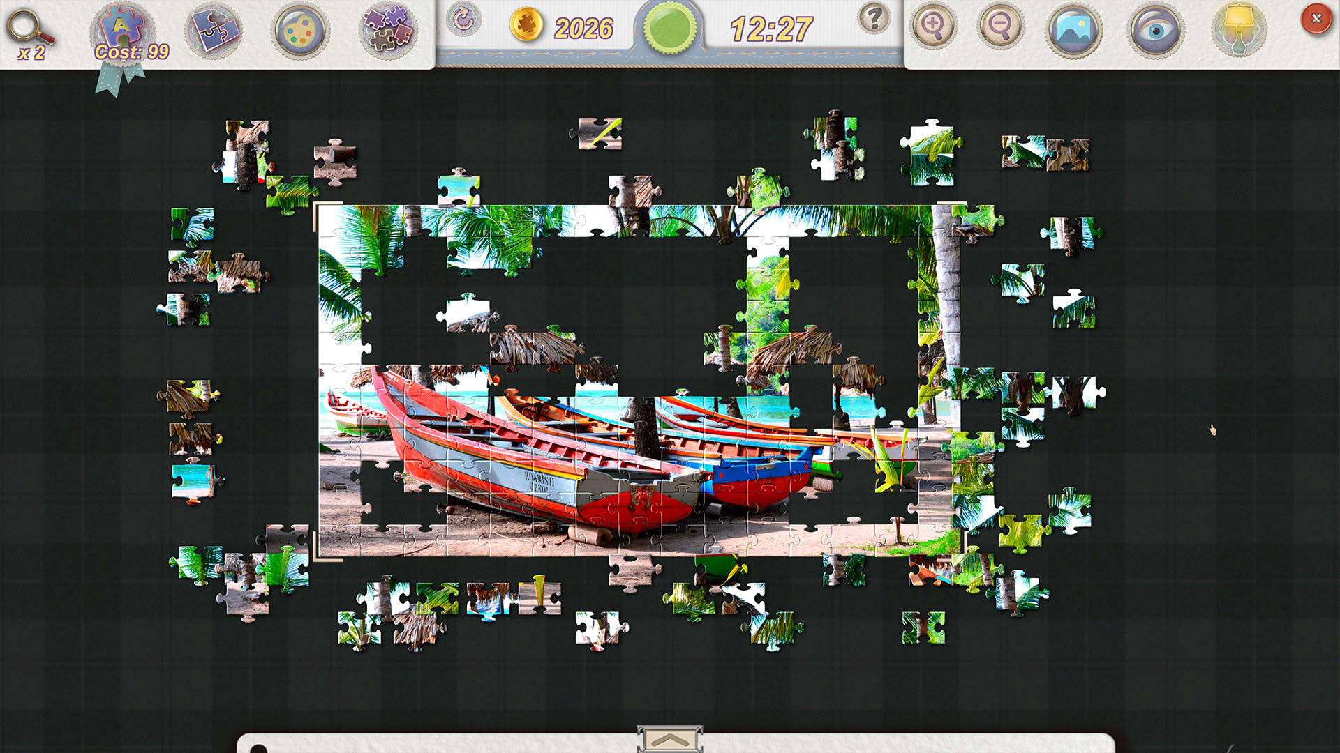 Screenshot for Jigsaw Pieces 2: Shades of Mood