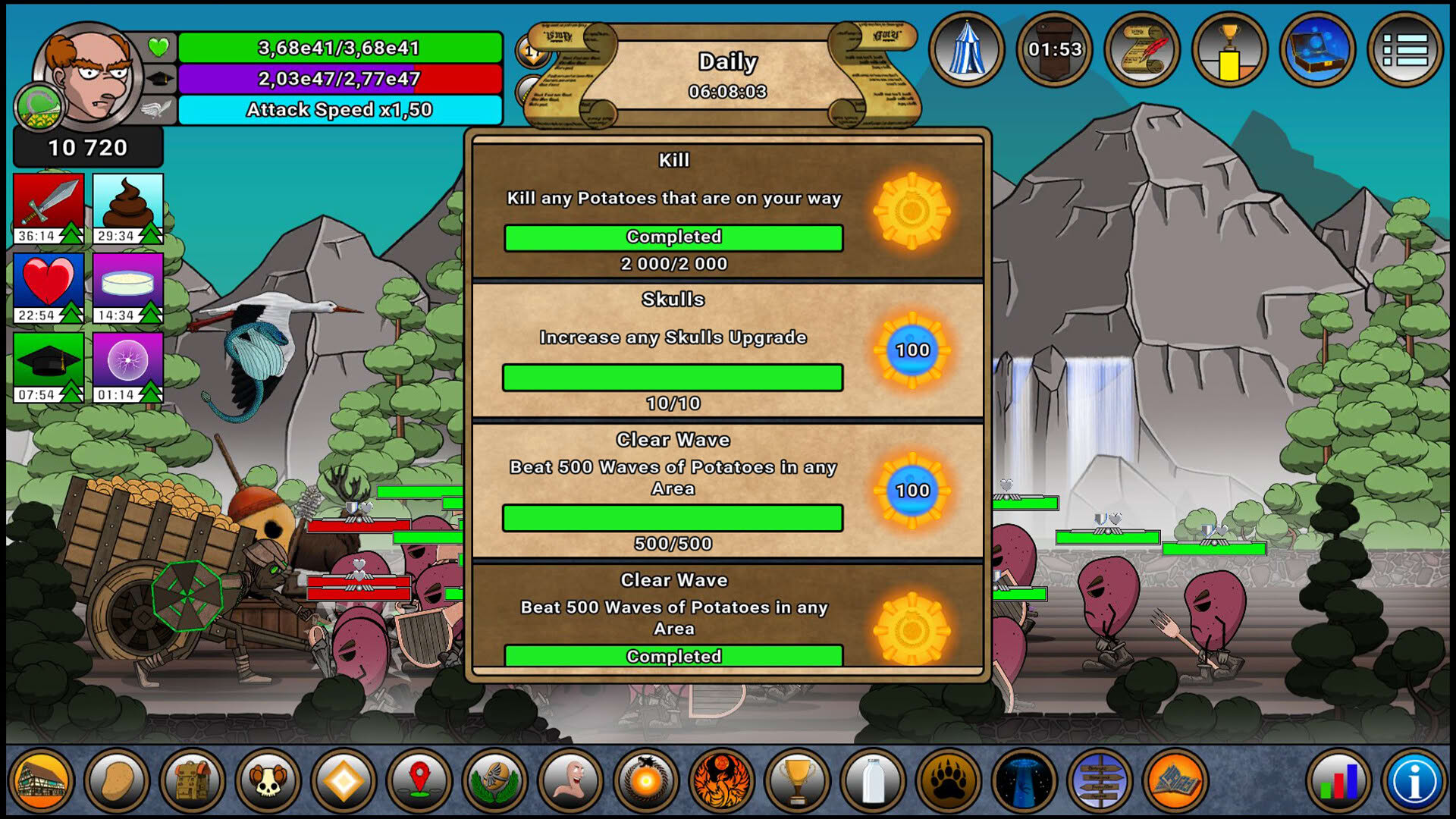 Screenshot for Farmer Against Potatoes Idle