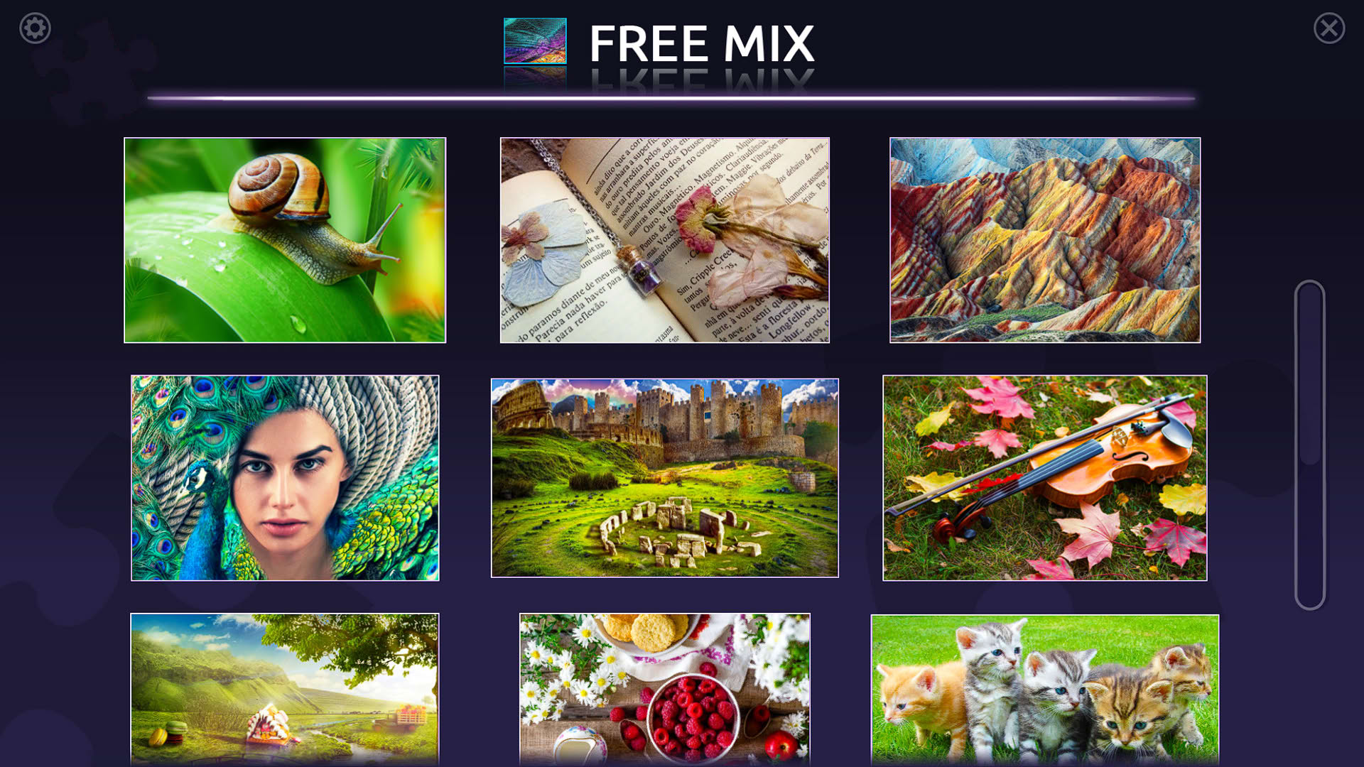 Screenshot for Master of Pieces: Jigsaw Puzzles