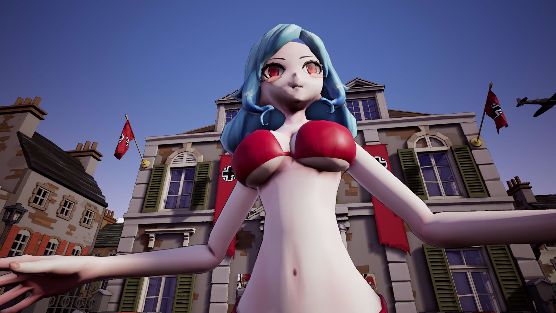 Screenshot for Inglorious Waifu VS Nazi Zombies