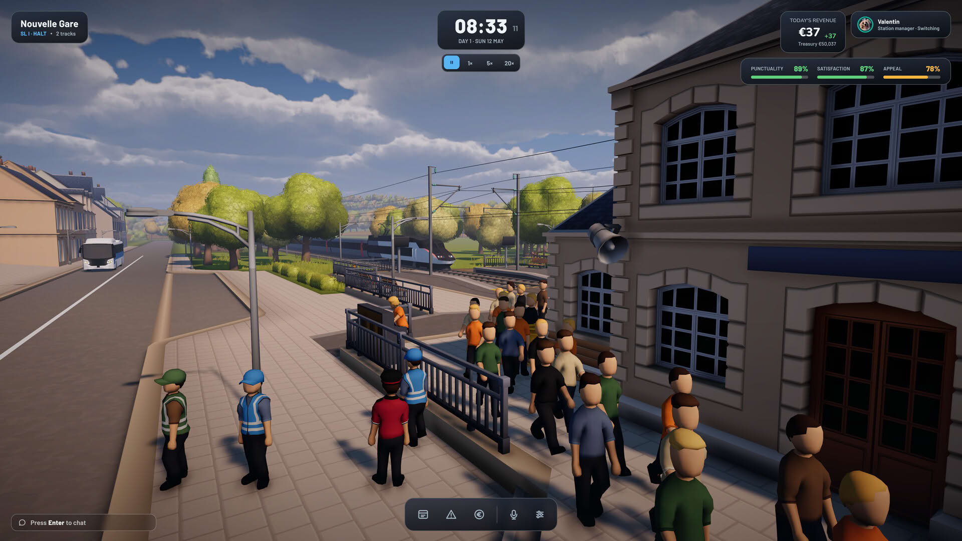 Screenshot for Train Station Tycoon