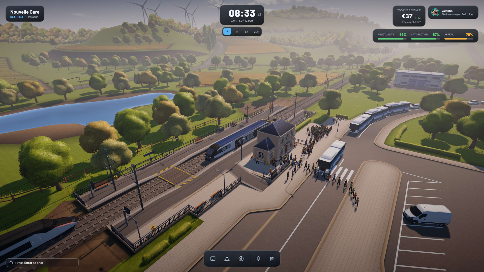 Screenshot for Train Station Tycoon