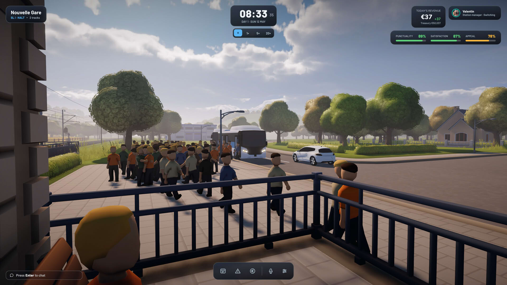Screenshot for Train Station Tycoon