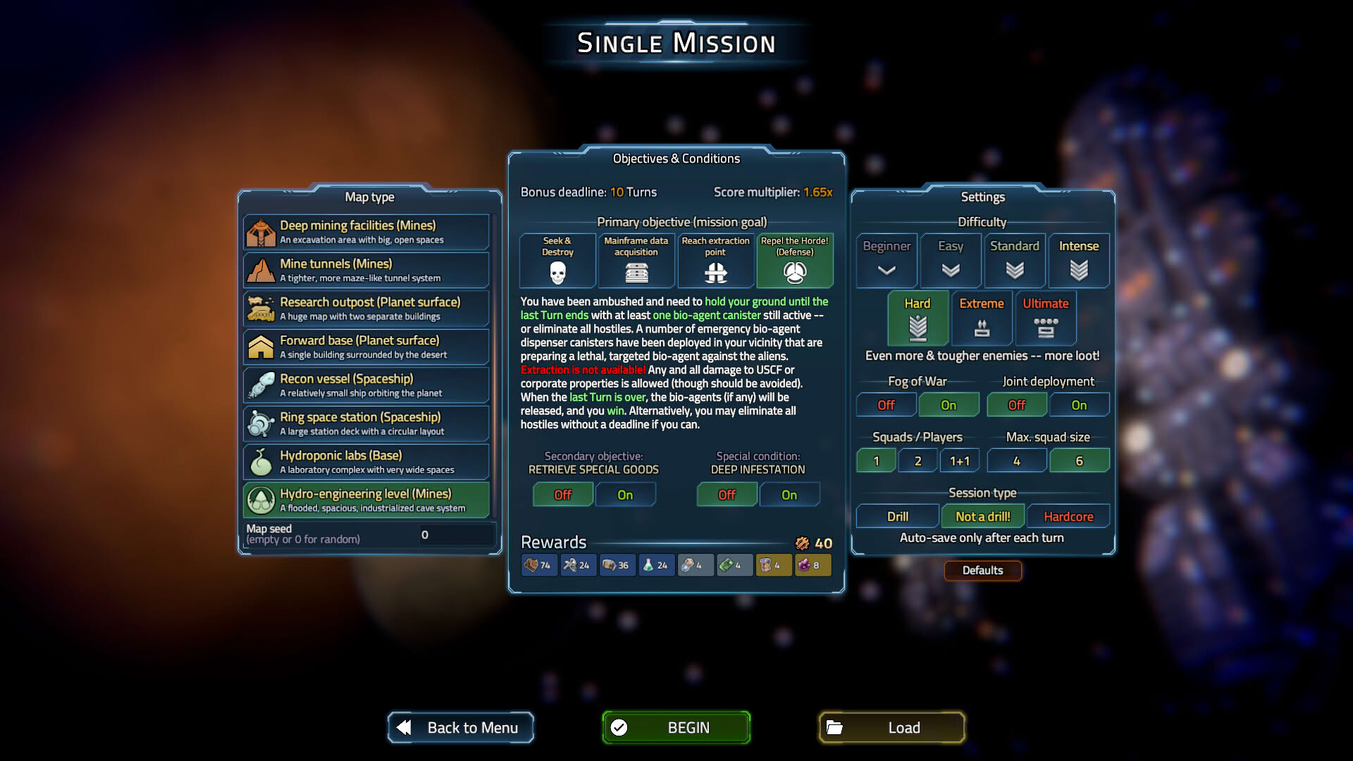 Screenshot for USC: Counterforce