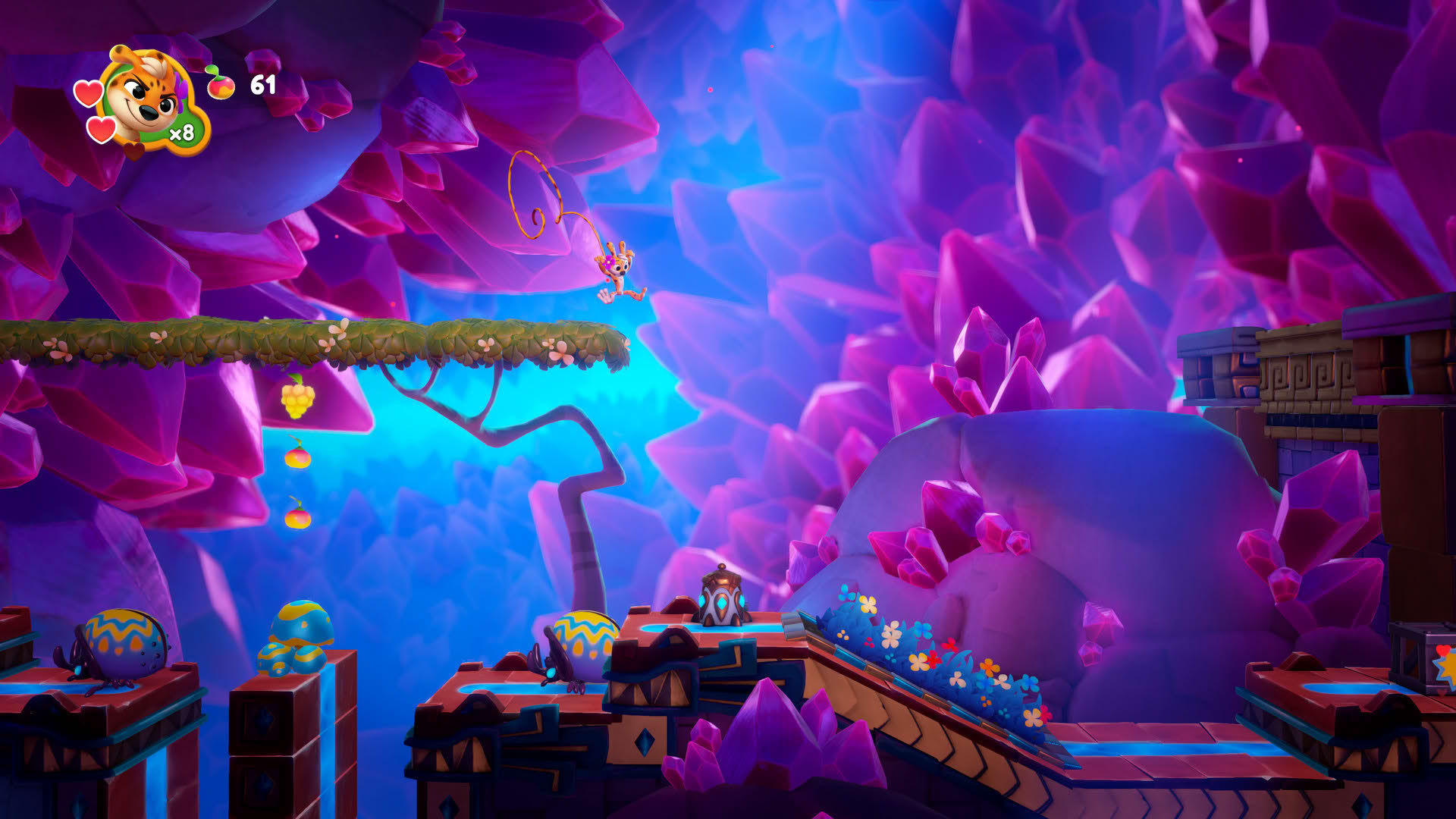 Screenshot for Marsupilami: Hoobadventure