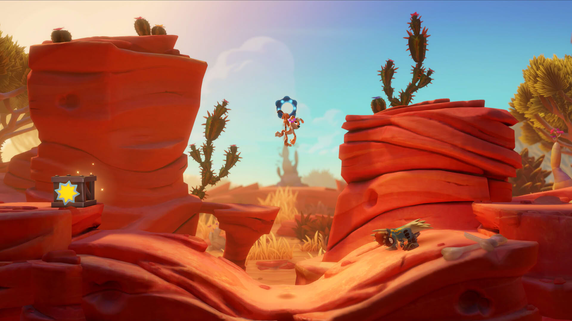Screenshot for Marsupilami: Hoobadventure