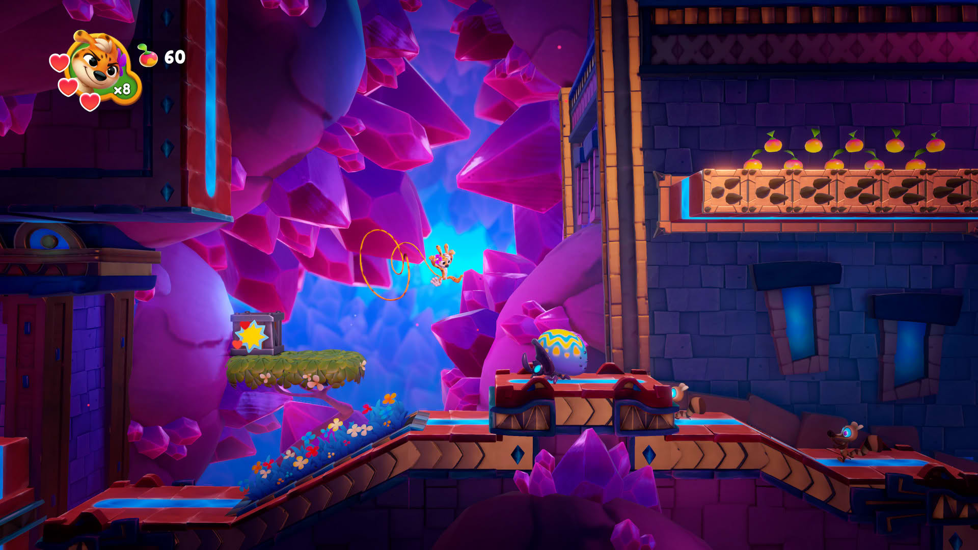 Screenshot for Marsupilami: Hoobadventure