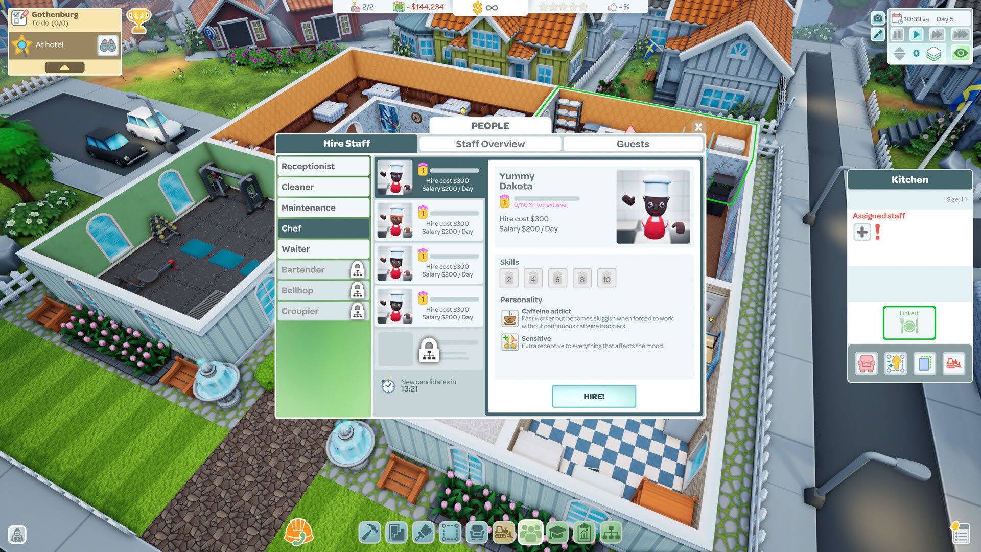 Screenshot for Hotel Architect