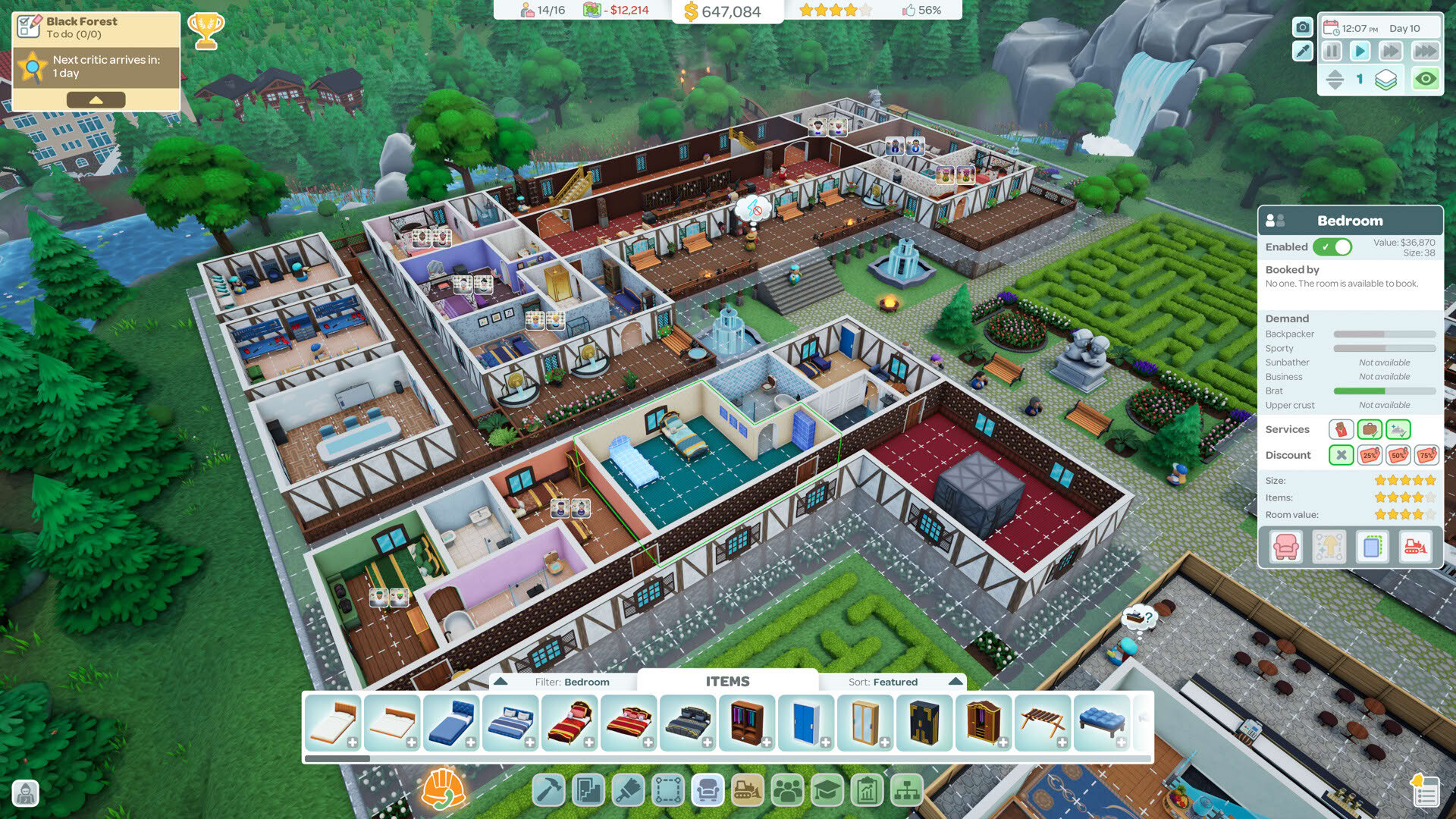 Screenshot for Hotel Architect