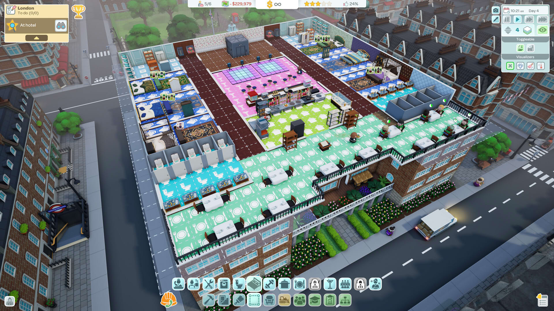 Screenshot for Hotel Architect