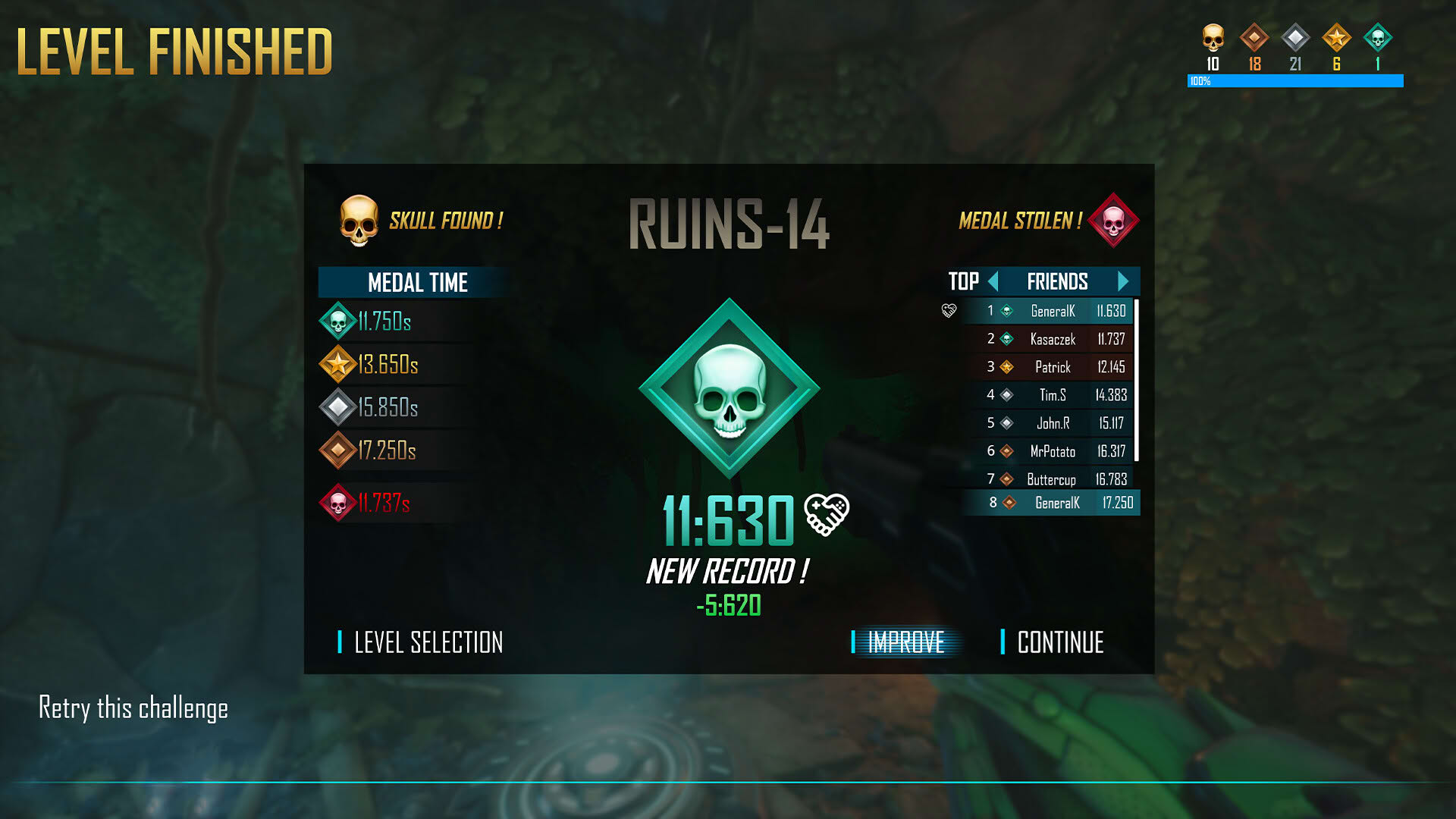 Screenshot for Warstride Challenges