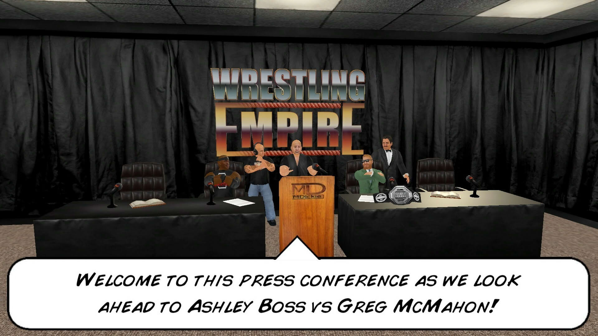 Screenshot for Wrestling Empire