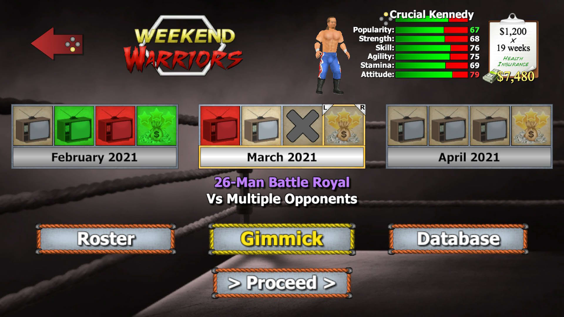 Screenshot for Wrestling Empire