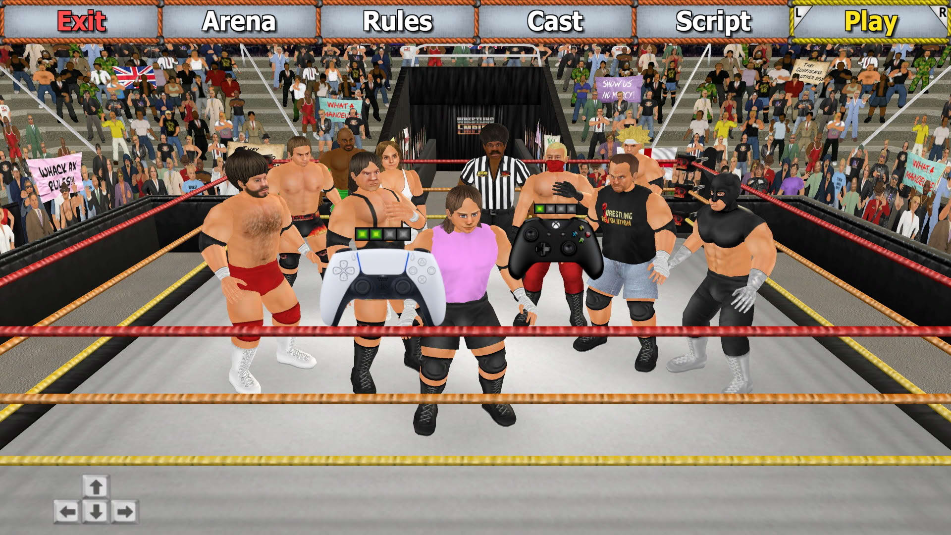 Screenshot for Wrestling Empire