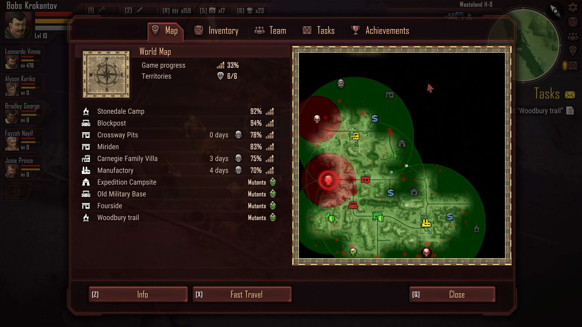 Screenshot for Decision: Red Daze