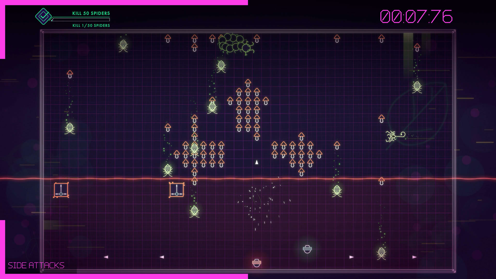 Screenshot for Centipede: Recharged