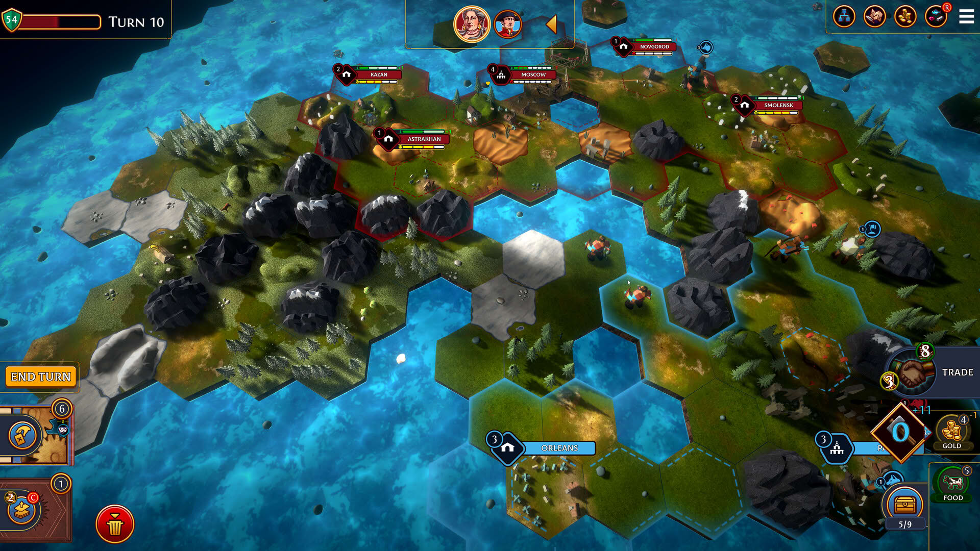 Screenshot for Hexarchy