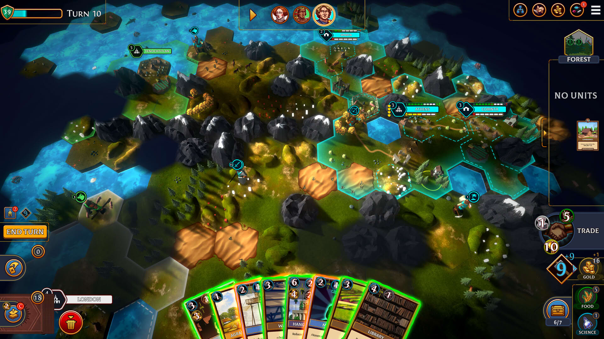 Screenshot for Hexarchy