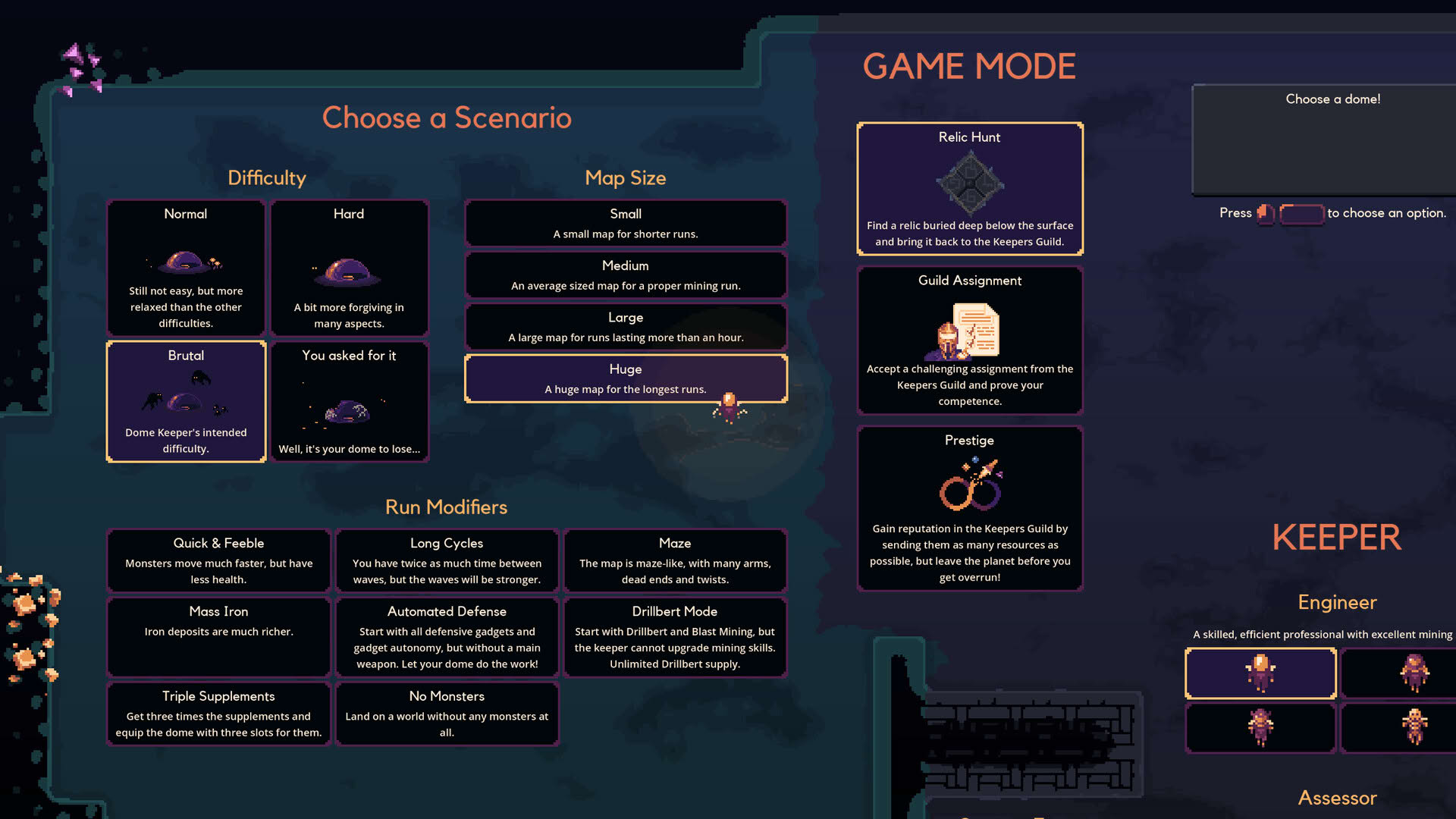 Screenshot for Dome Keeper