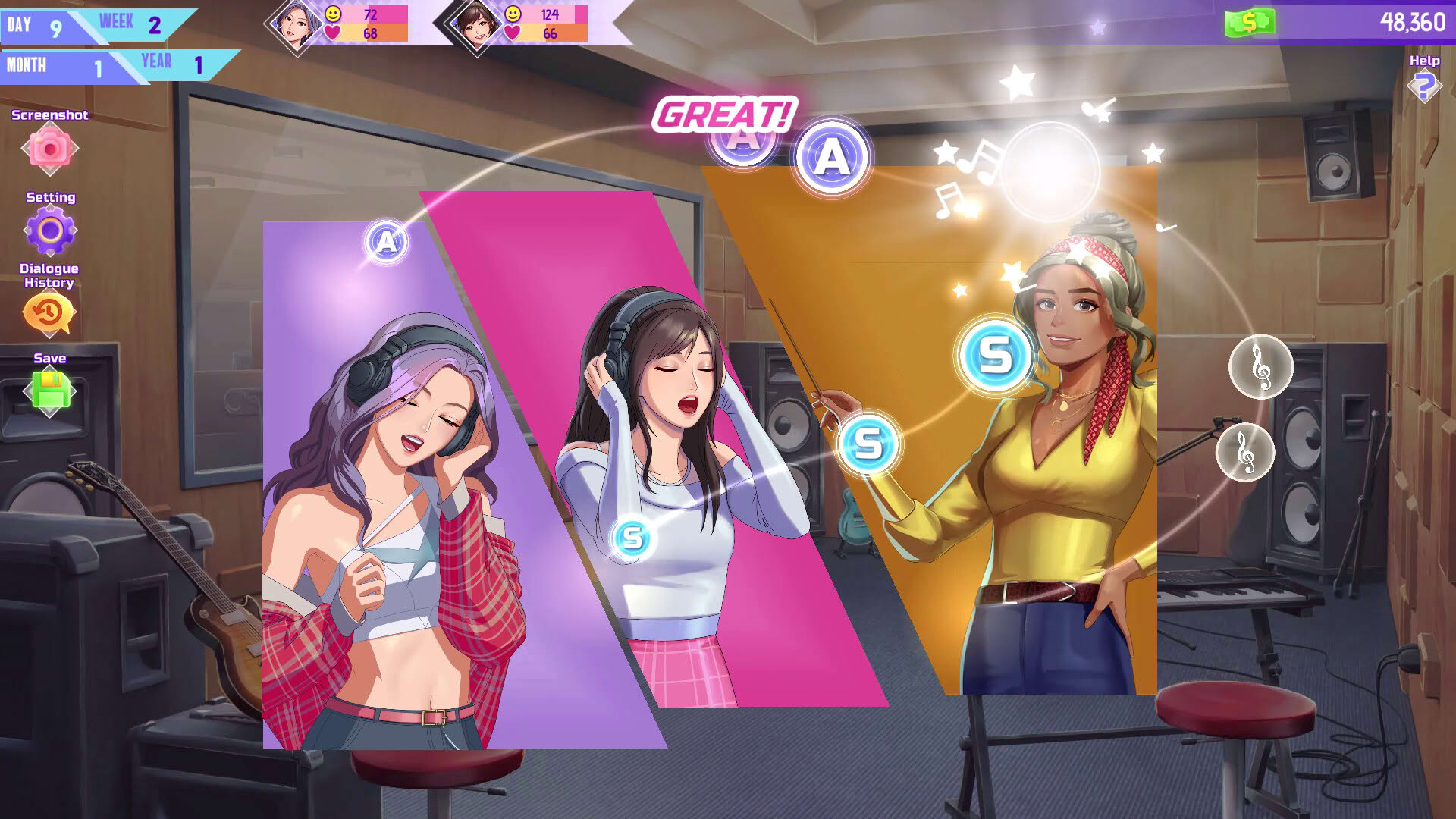 Screenshot for K-Pop Idol Stories: Road to Debut